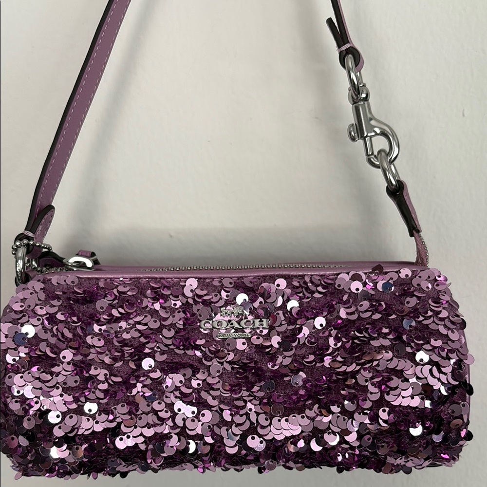 Coach Lilac/Silver Nolita Barrel Bag - Picture 2 of 7